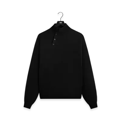 Kith &Kin Cashmere Cyrus Turtleneck "Black"