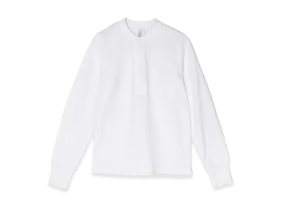 HYKE Women's Henry Neck Shirt "White"