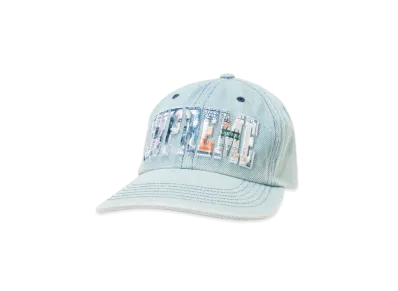 Supreme Embroidered Money Logo 6-Panel "Denim"