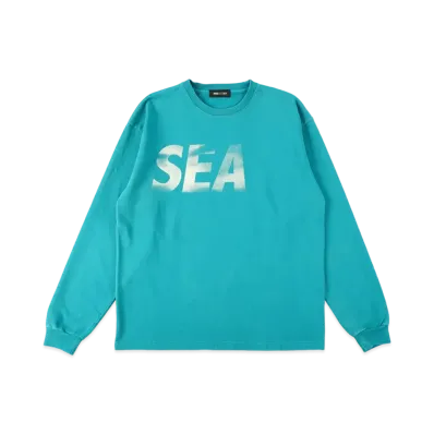 WIND AND SEA SEA (P-Dye) L/S Tee "Seaform Cream"