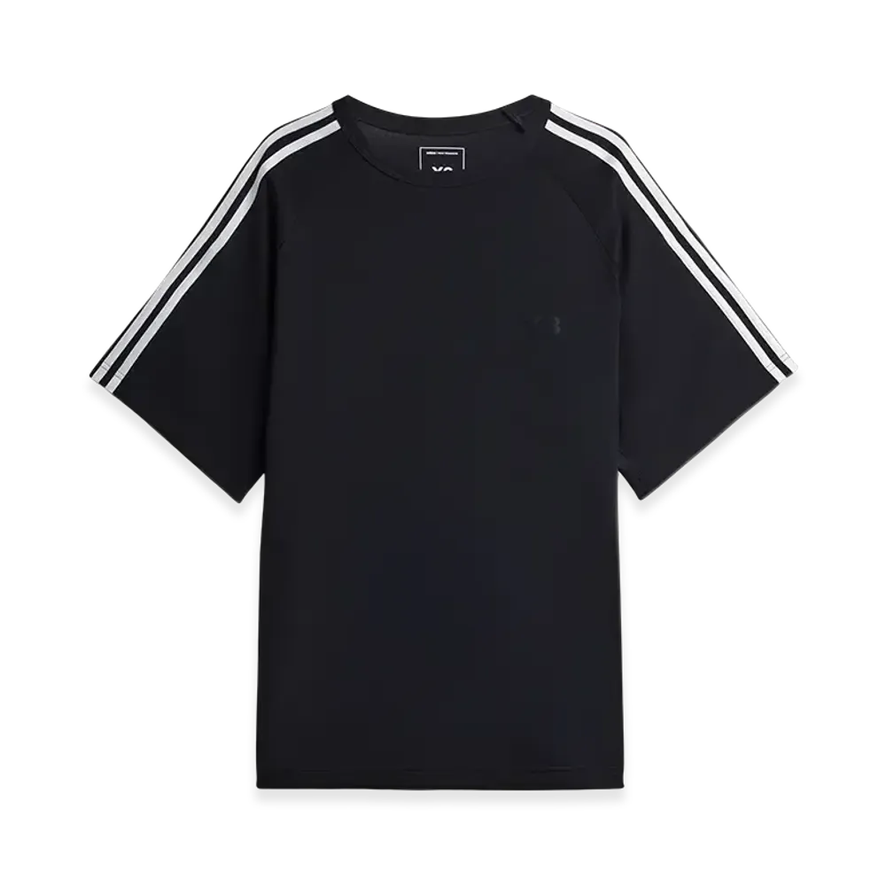 Y-3 Short Sleeve Tee 3-Stripes "Black"