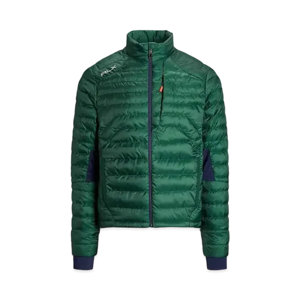 Polo Ralph Lauren Rlx Golf Water Reperant Packable Quilted Jacket "Green"