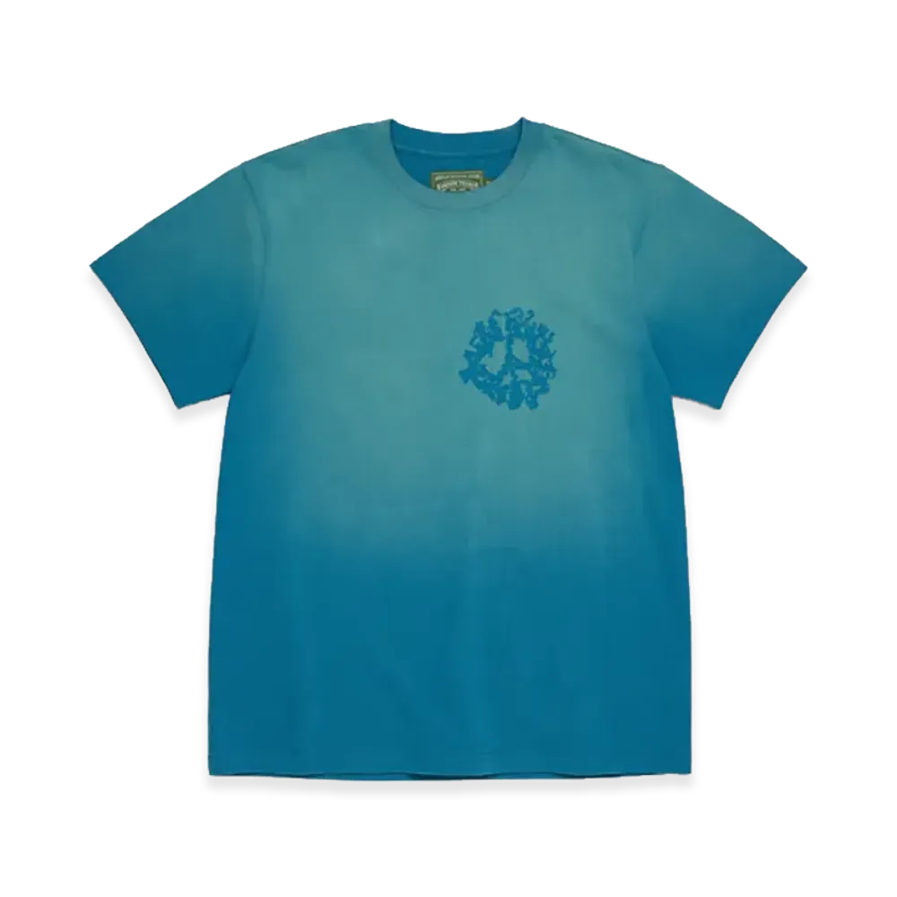 DENIM TEARS Denim U Knockout Tee "Light Blue"