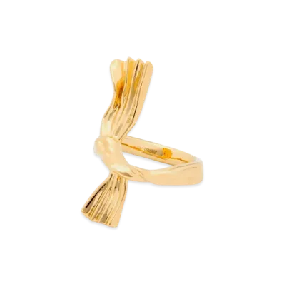 LOEWE Knuckle Knot Ring "Gold"