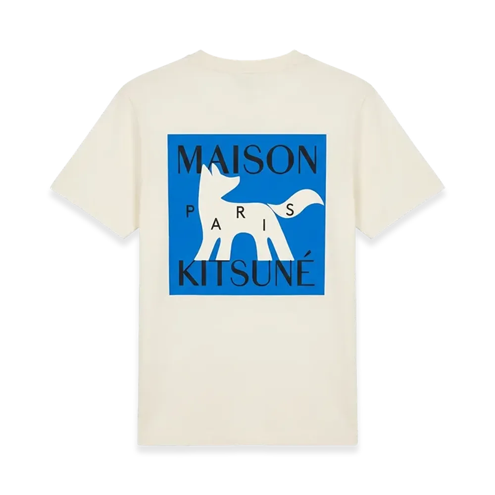 Maison Kitsune Women's Gallery Fox T-Shirt "Noblebeige"