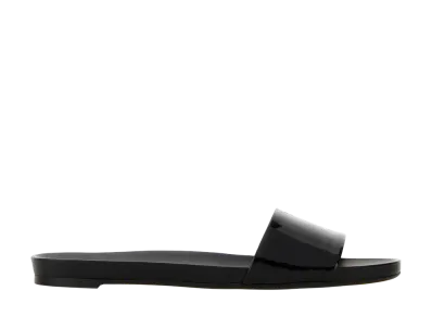 PRADA Women's Leather Slippers "Black"