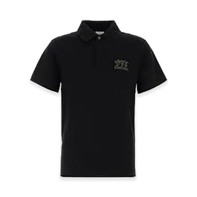 Burberry Piquet Polo Shirt "Black"