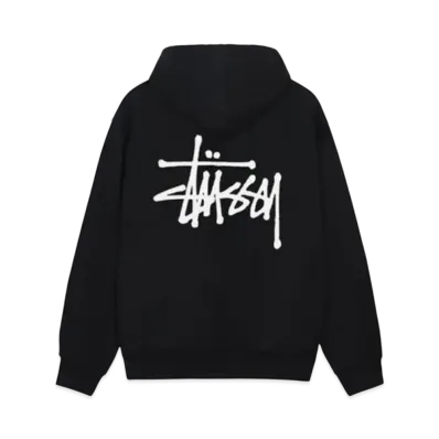 Stussy Basic Hoodie "Black" (25SS)