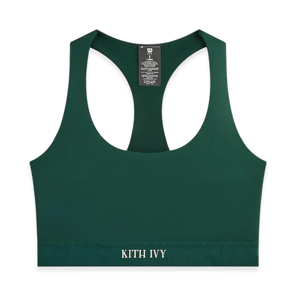 Kith Ivy For Wilson Women's Doubles Racerback Bra "Ivy Green"