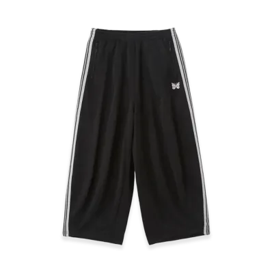NEEDLES x LHP H.D. Track Pants Poly Smooth "BlackWhite"