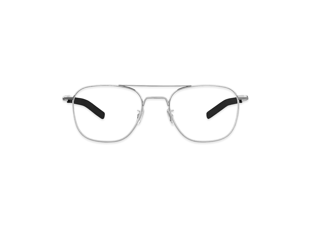 HYKE x E5 eyevan EH-2 "Metallic Silver/Clear"