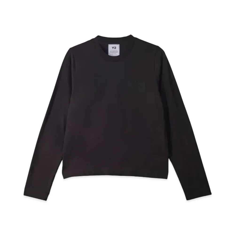 Y-3 W Classic Logo LS Tee "Black"