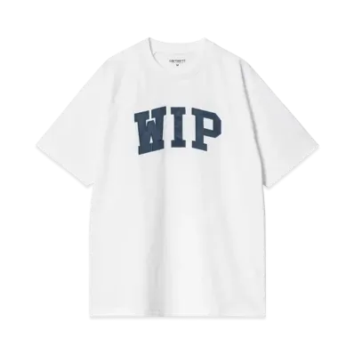 Carhartt WIP S/S Wip T-Shirt "White/Dusky Blue"
