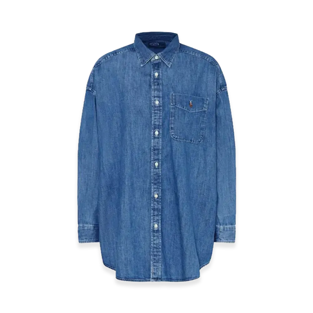 Polo Ralph Lauren Women's Shirts "Blue"