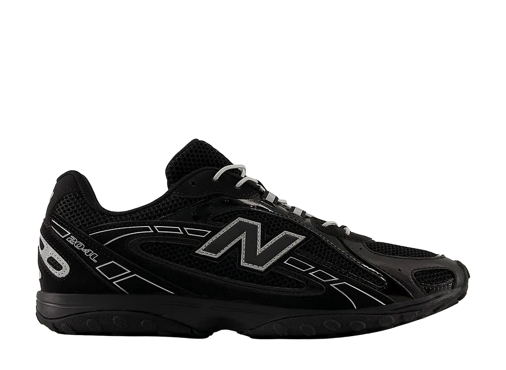 New Balance 204L "Black/Silver Metallic"