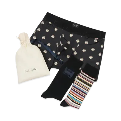 Paul Smith Underwear/Socks Gift Set "Black"