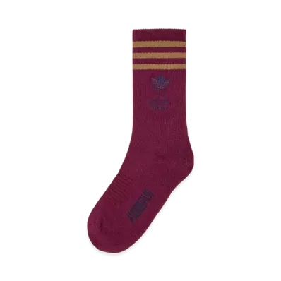 adidas x Brain Dead Sock "Amazon Red/Brown Desert/Collegiate Navy"