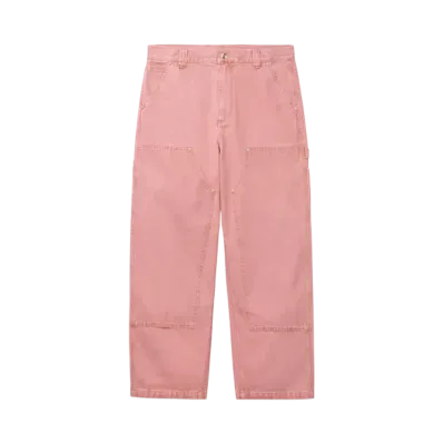 Carhartt WIP Nash Double Knee Pant "Sulfur Red(Enzyme Bleach Washed)"