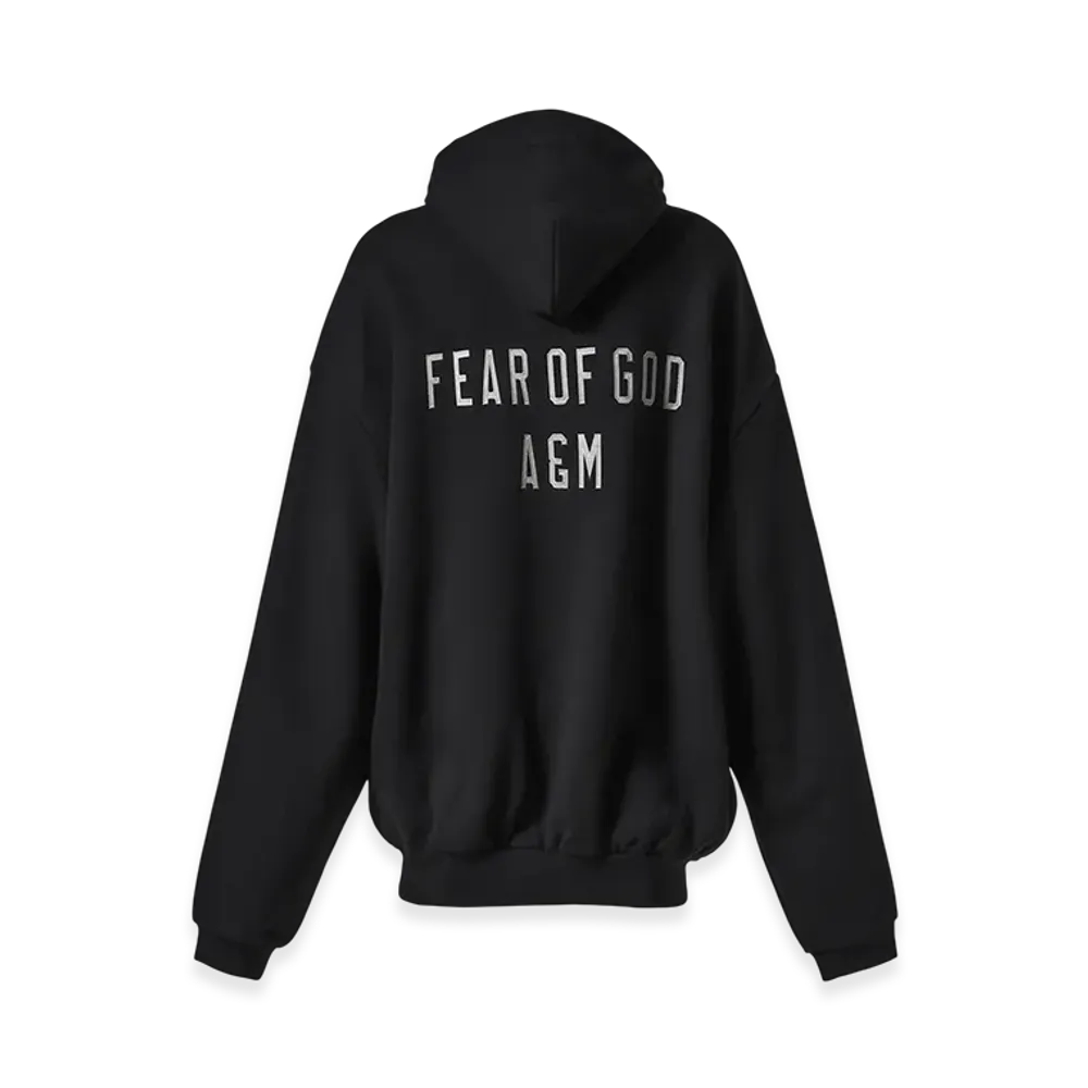 FEAR OF GOD ESSENTIALS Heavy Fleece Fullzip Hoodie "Black"
