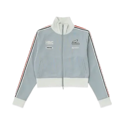 MOUSSY x HONDA HRC Compact Track Jacket "Light Gray"