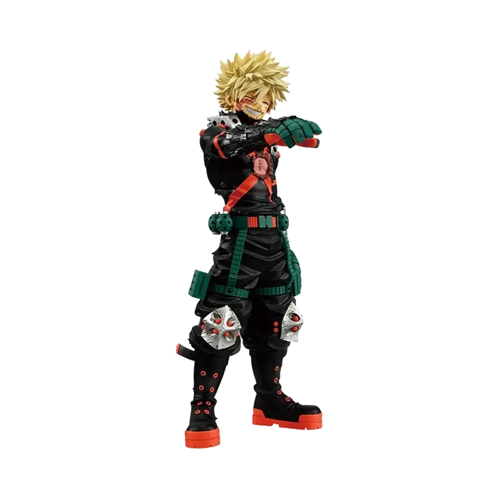 BANDAI "Ichiban Kuji" -My Hero Academia -A Story of Always Reaching Out a Helping Hand-- C Prize Katsuki Bakugo MASTERLISE
