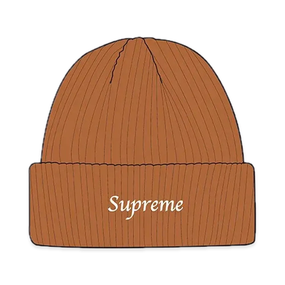 Supreme Loose Gauge Beanie "Tan" (21SS)
