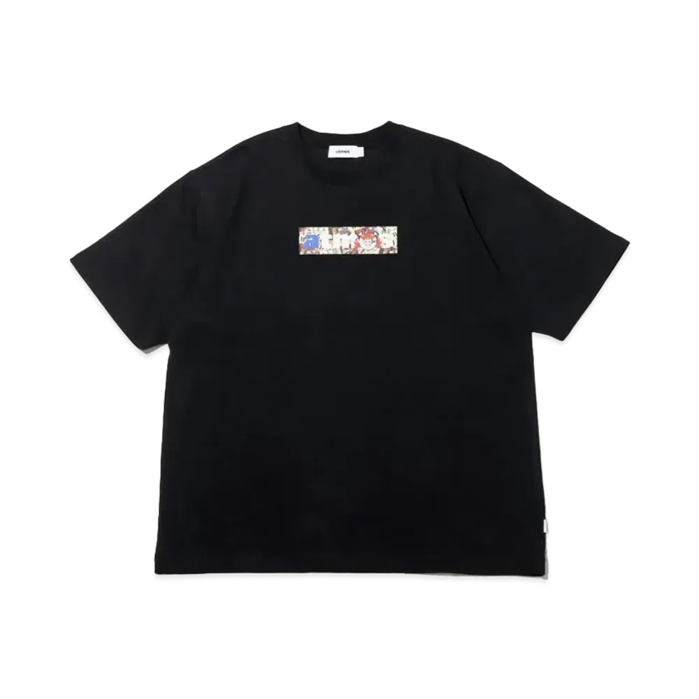 atmos x ONEPIECE Wanted Poster Box Logo T-shrts (Kid) "Black"