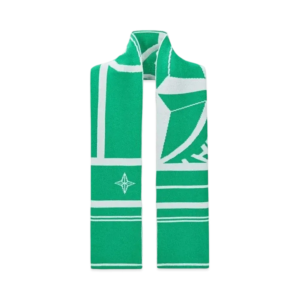 Stone Island N16C7 WOOL NYLON MIXED YARNS WITH GRAPHICS "Green"
