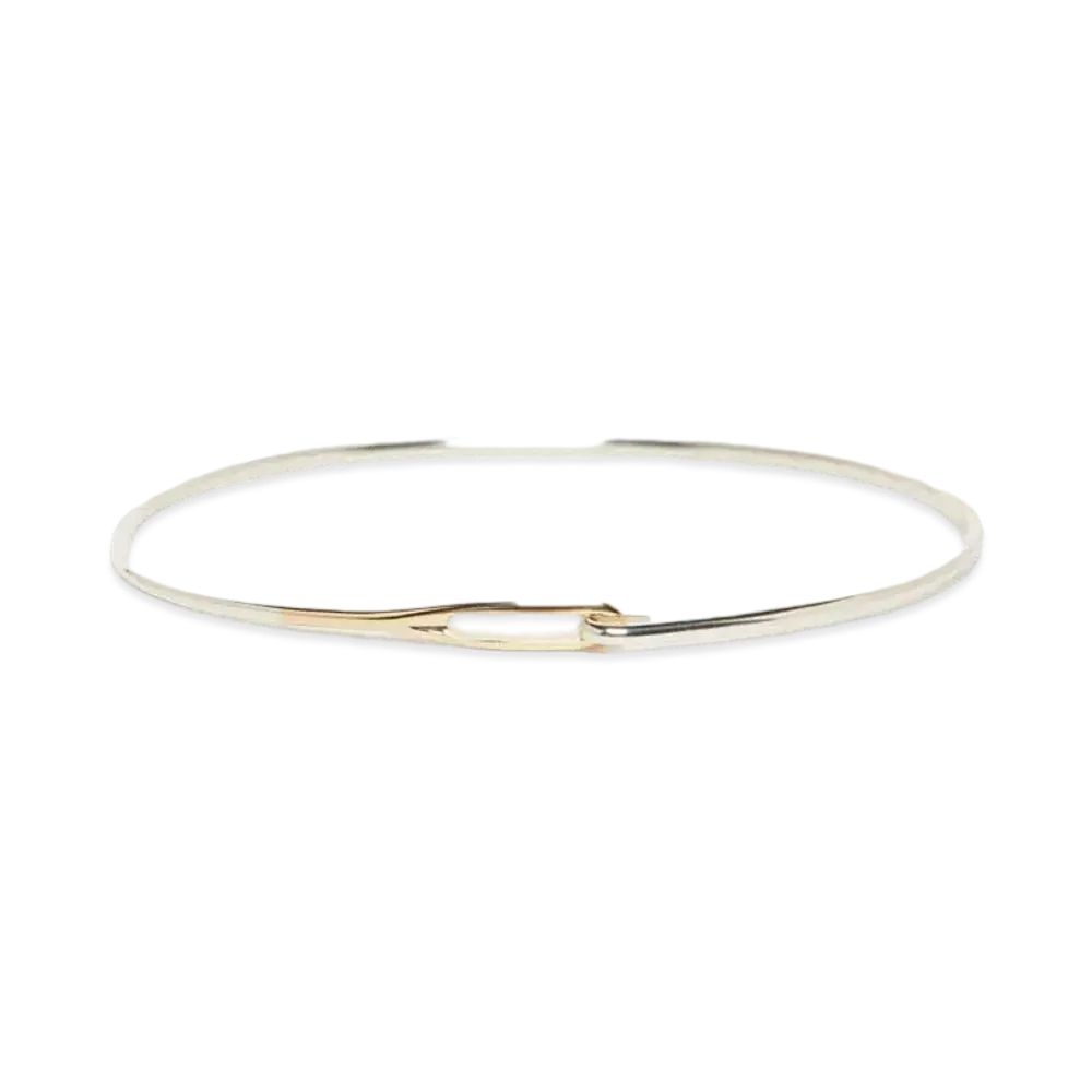 PORTER CLASSIC NEEDLE BRACELET "GOLD&SILVER"