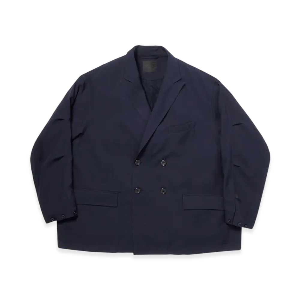 DAIWA PIER39 Tech Double-Breasted Jacket "Navy"