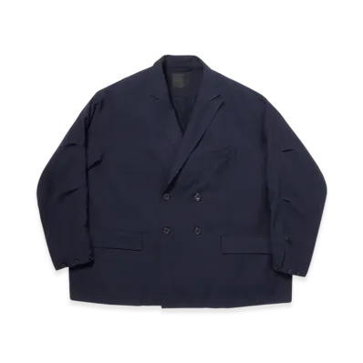 DAIWA PIER39 Tech Double-Breasted Jacket "Navy"
