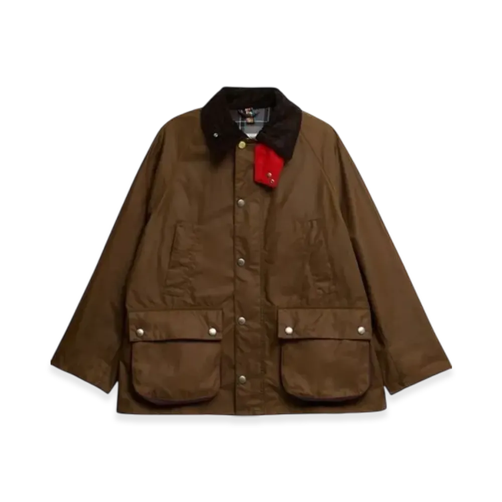 Barbour x Paul Smith Bedale Wax Jacket Oversized Fit "Beige"