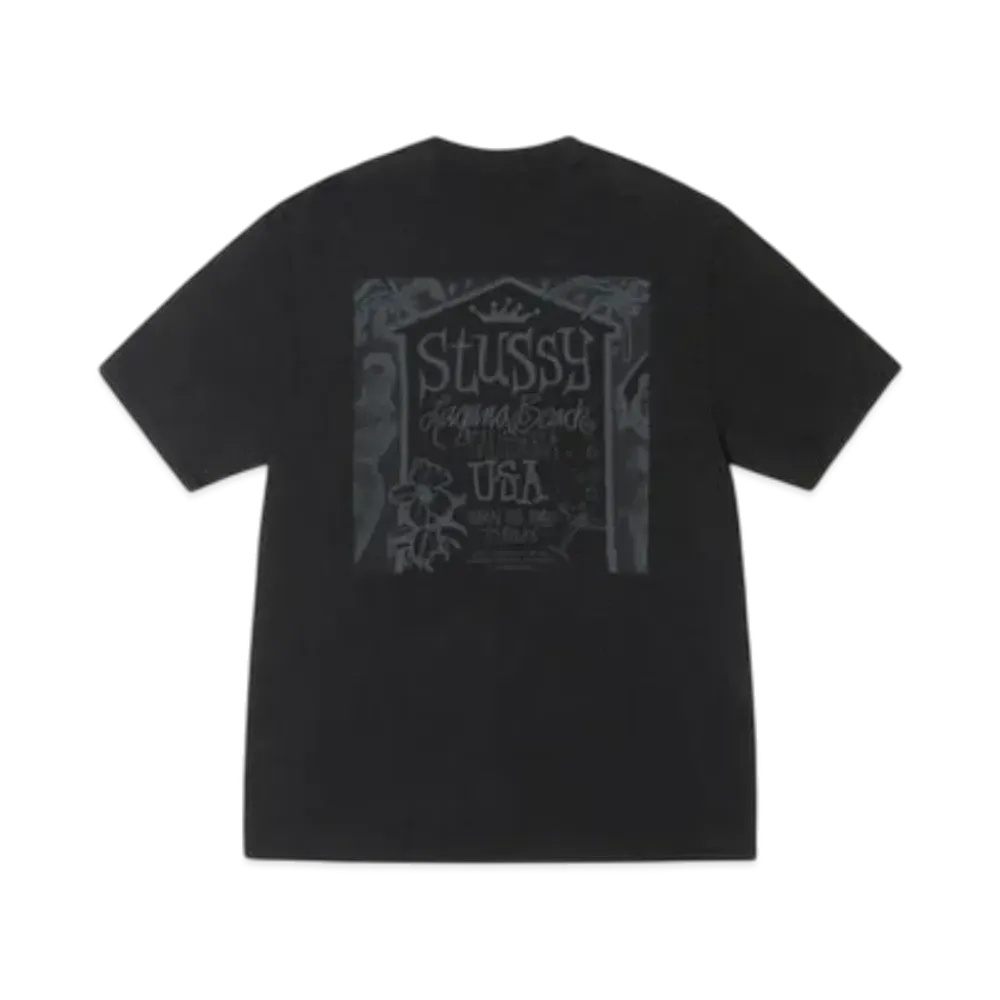 Stussy Beach House Tee Pigment Dyed "Black"