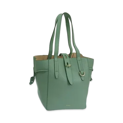 FURLA Net Tote M Bag "Green"