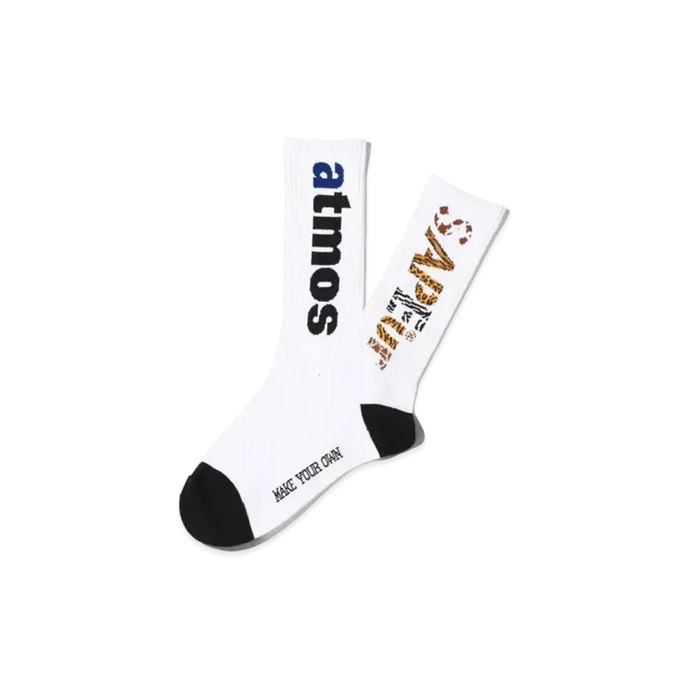 SAPEur atmos Collaboration Socks "White"