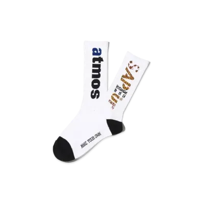 SAPEur atmos Collaboration Socks "White"