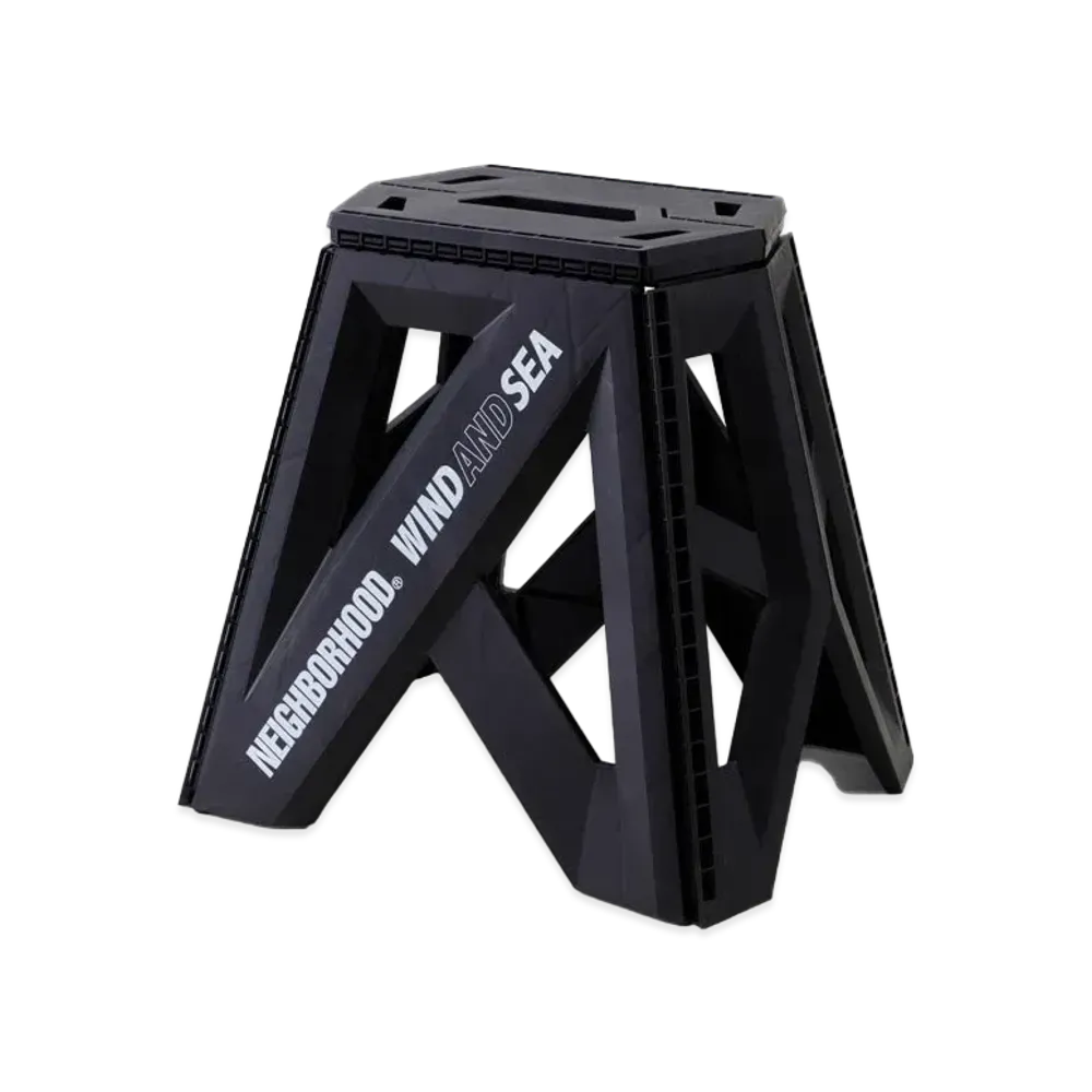 NEIGHBORHOOD WIND AND SEA NHWDS / P-STEPSTOOL "Black"