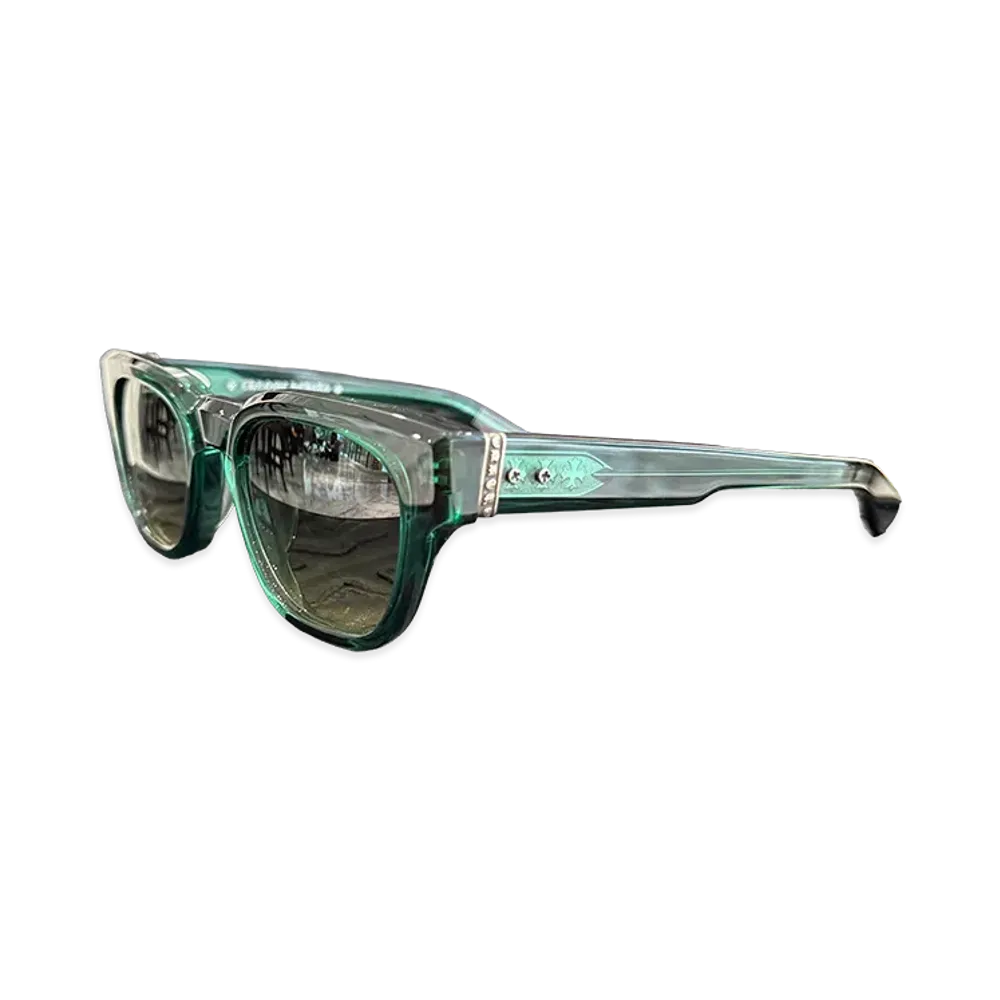 Chrome Hearts MIDIXATHRILL II Sunglasses "Clear Green"