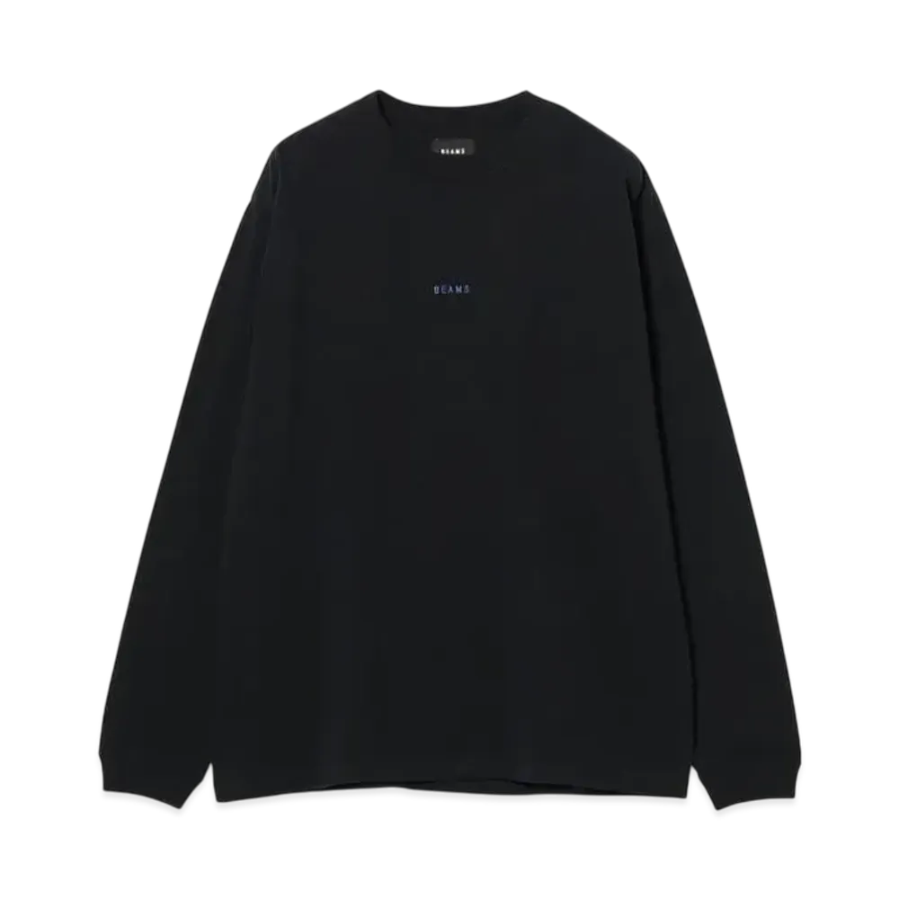 BEAMS Mini Logo Crew Neck Tee "Black"