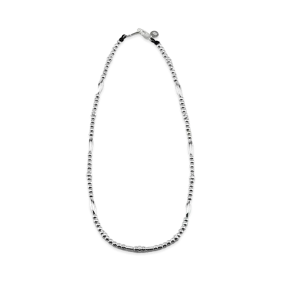NEIGHBORHOOD SILVER BEADS / S-NECKLACE "Silver"
