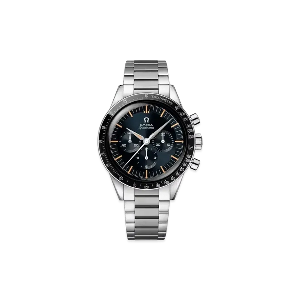 OMEGA Speedmaster First OMEGA in Space Anniversary Series 39.7MM "Stainless Steel/Blue/Gray" 310.30.40.50.06.001