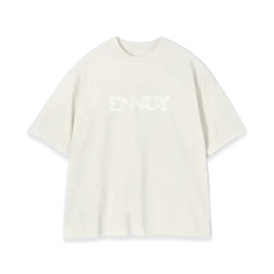 ENNOY Electric Logo Fade T-Shirt "Off White"