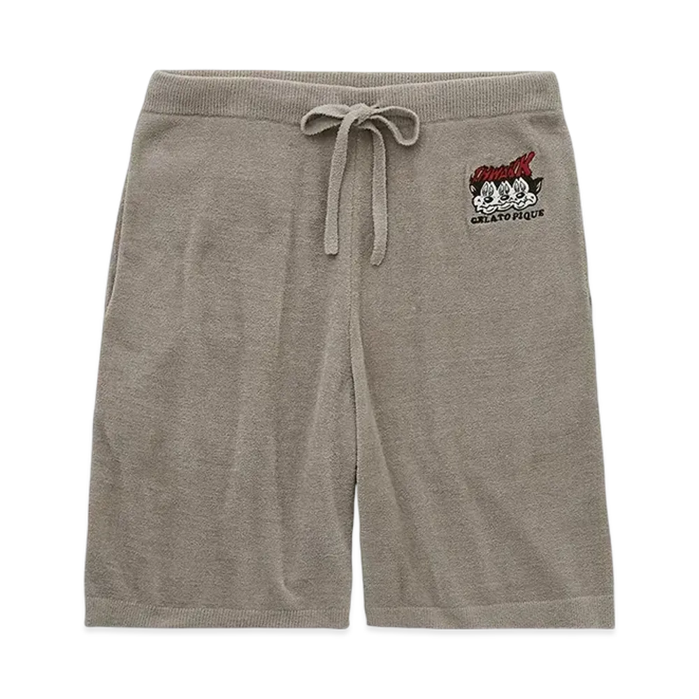 GELATO PIQUE Homme x KOUSUKE SHIMIZU Air Moco Jacquard Shorts "Gray"