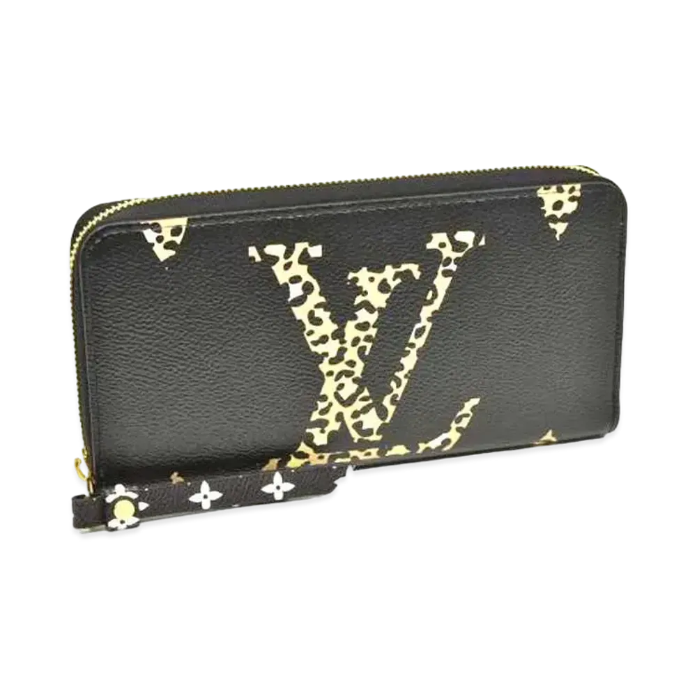 Louis Vuitton Monogram LV Jungle Zippy Wallet "Noir"