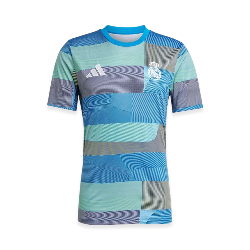 adidas Real Madrid 25/26 Pre-Match Jersey "Blue Bird"