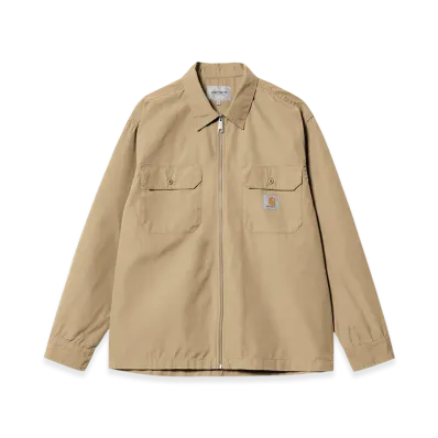 Carhartt WIP Craft Zip Shirt "Sable"