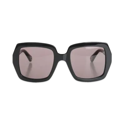 Chloe Women's Oversized Sunglasses "Black"