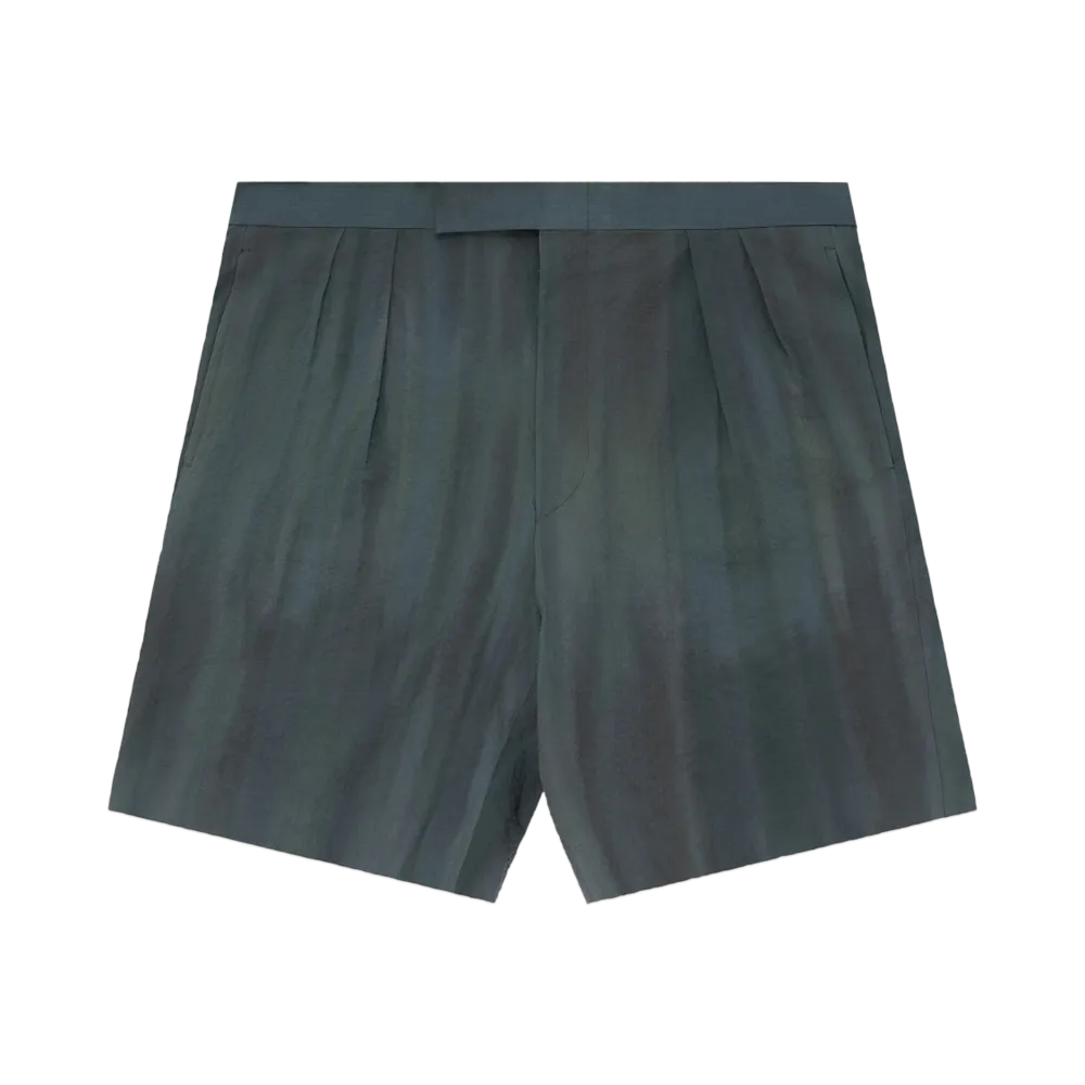 Aime Leon Dore Spray Dyed Seersucker Dress Short "Teal"