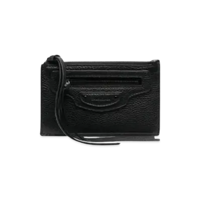 BALENCIAGA Neo Classic Long Card Holder "Black"