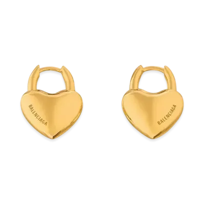 BALENCIAGA Minnie Earrings "Gold"